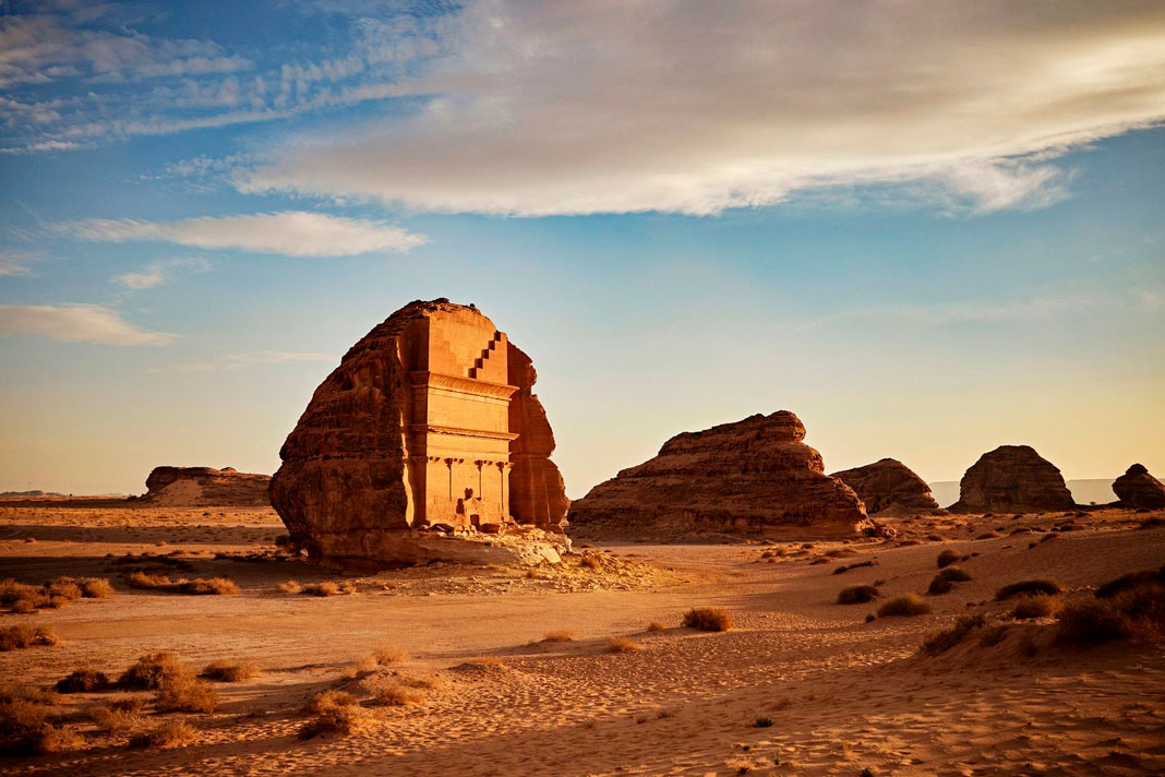 Al-Ula desert landscapes and hidden canyons