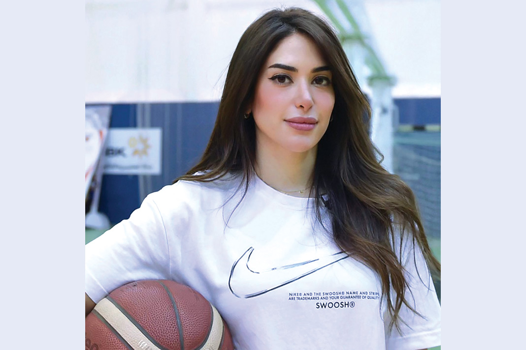 Ms. Reyadh coaching senior men’s basketball team in Bahrain