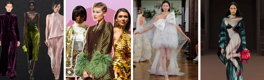 Velvet and sequin trends styled by Hasham Baig
