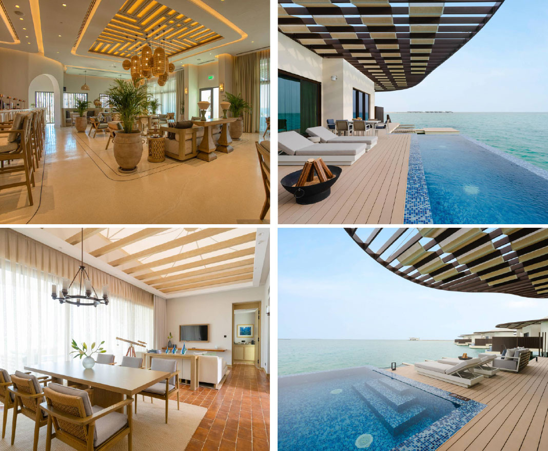 Beachfront villa with plunge pool at Hawar Resort by Mantis