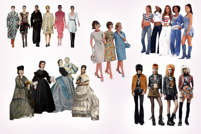 British fashion through the ages