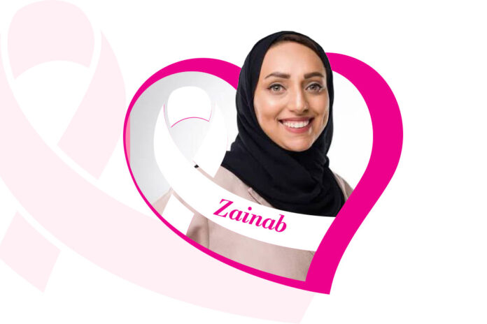 Zainab Abudeeb shares her breast cancer journey